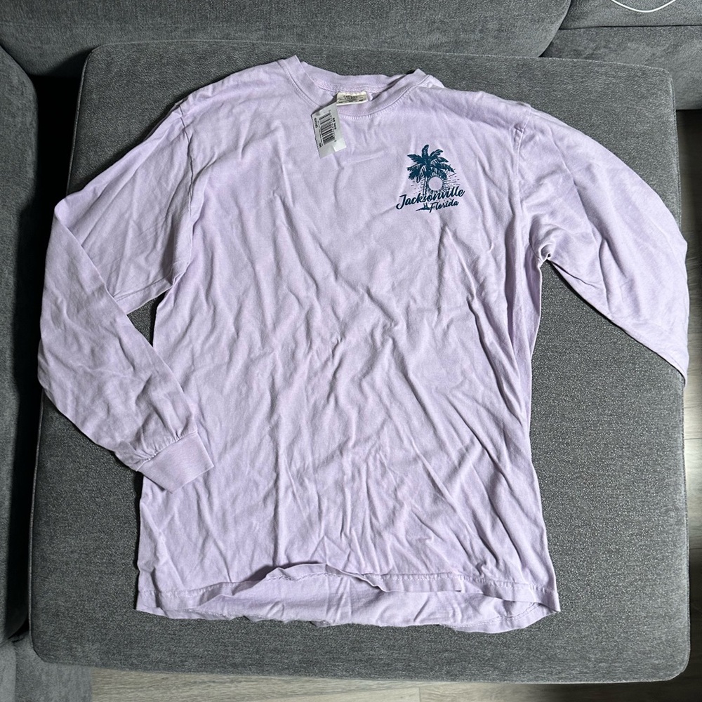 Comfort Colors Purple Long Sleeve Tee